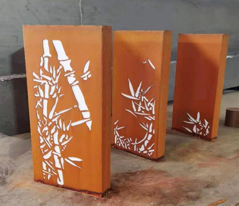 城厢锈钢板灯箱