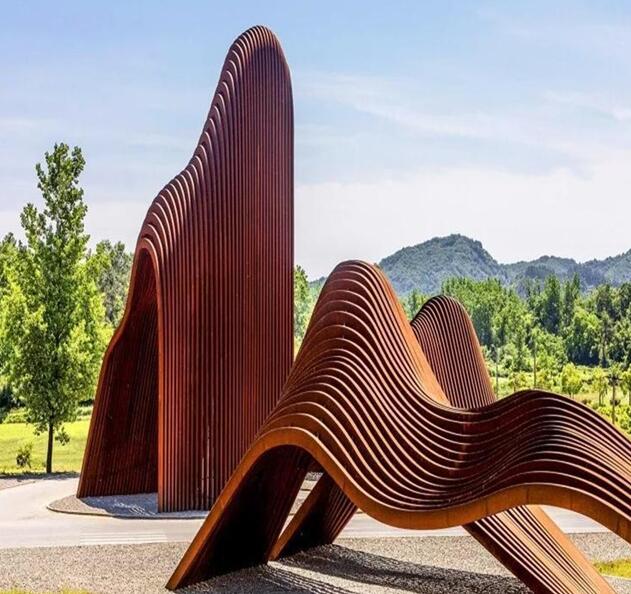 城厢锈钢板造型